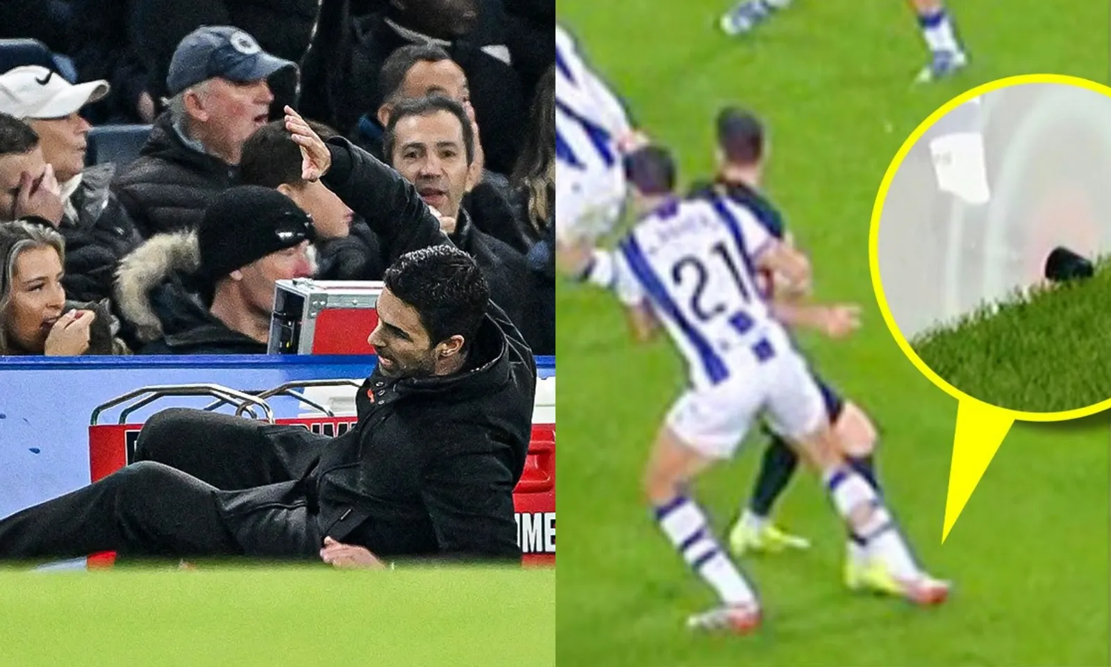 Điểm tin bóng đá 11/11: Arteta ngã ngửa xuống sân vì Trossard | Scandal trọng tài làm Barca thua đau