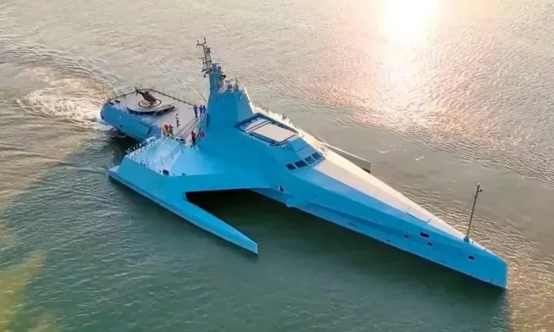 “Cá voi sát thủ” của Trung Quốc: Tàu không người lái khổng lồ mới có gì đặc biệt?