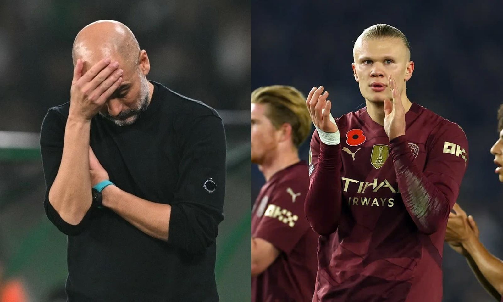 Pep Guardiola trầm cảm tại Man City 