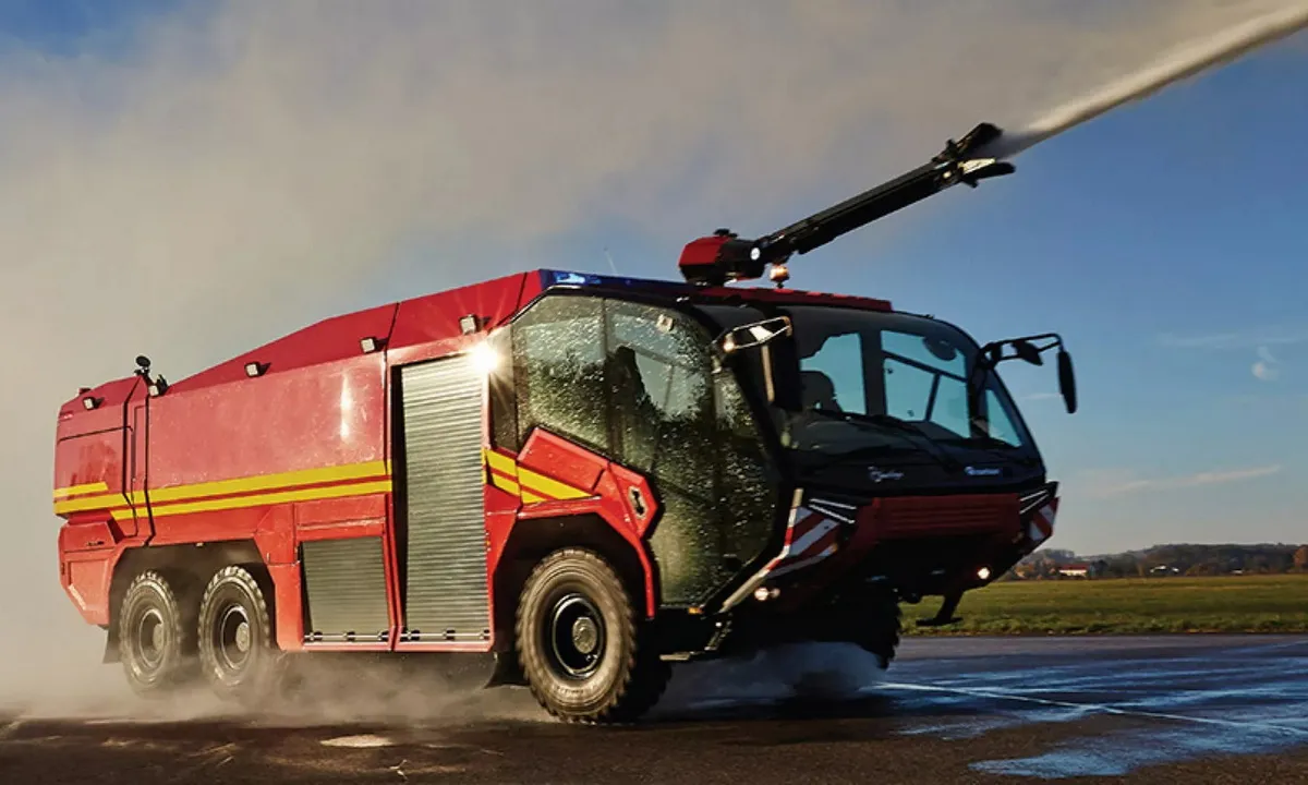 Siêu xe cứu hỏa điện 1.200 mã lực của Rosenbauer: Bước đột phá trong công nghệ cứu hỏa