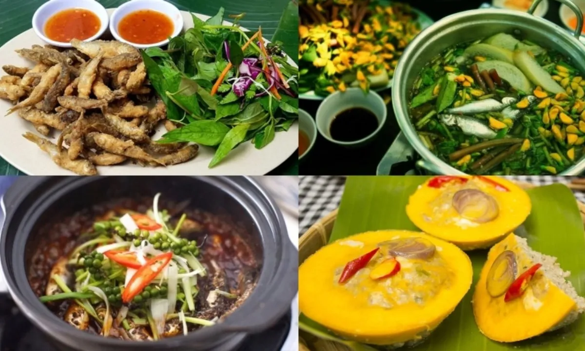 Cá linh - đặc sản mùa nước nổi miền Tây Nam bộ