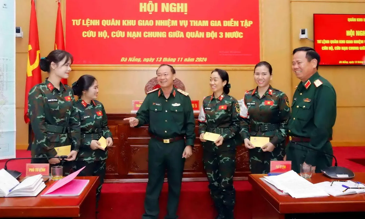 Quân đội 3 nước Việt Nam, Campuchia và Lào tổ chức diễn tập cứu hộ, cứu nạn chung