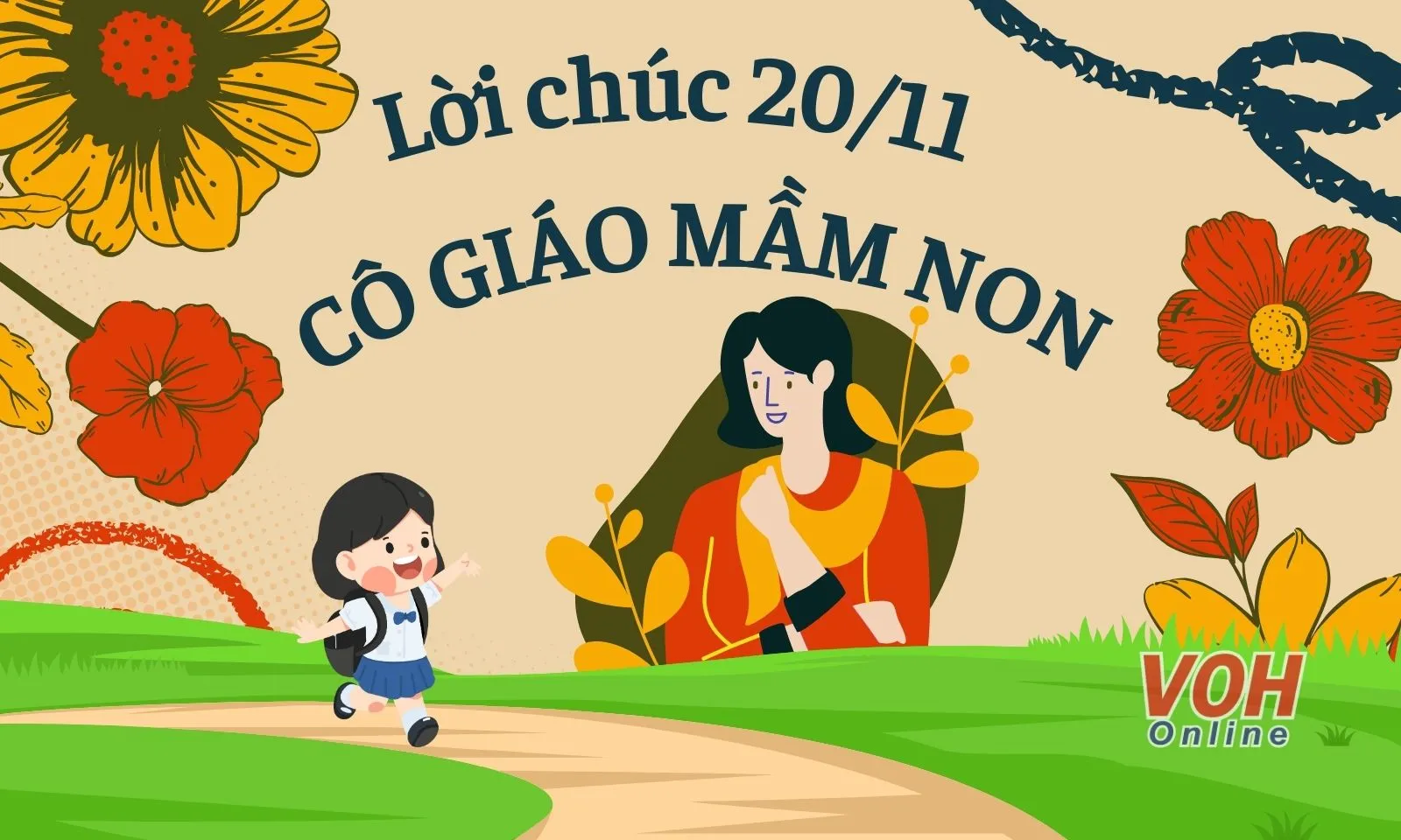 62 lời chúc 20/11 cho cô giáo mầm non hay và ý nghĩa