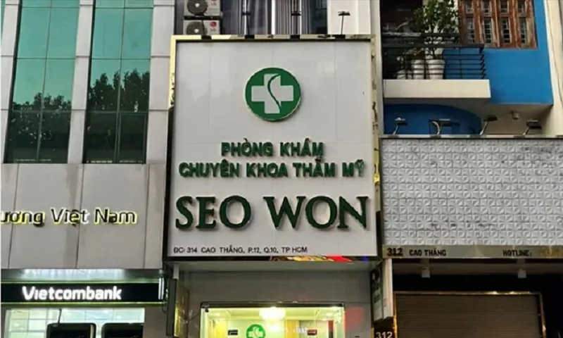 phòng khám Seo won đổi tên 3 lần nhiều sai phạm