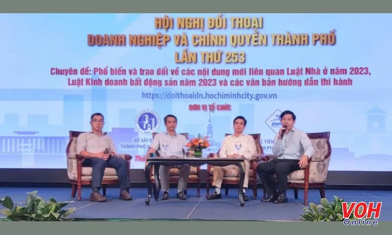 Tháo gỡ vướng mắc cho doanh nghiệp trong quá trình thực thi Luật Nhà ở và Luật Kinh doanh BĐS