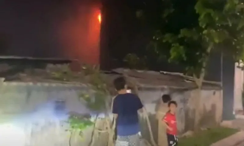 Nổ lớn trong đêm ở Hải Phòng, một người bị thương nặng