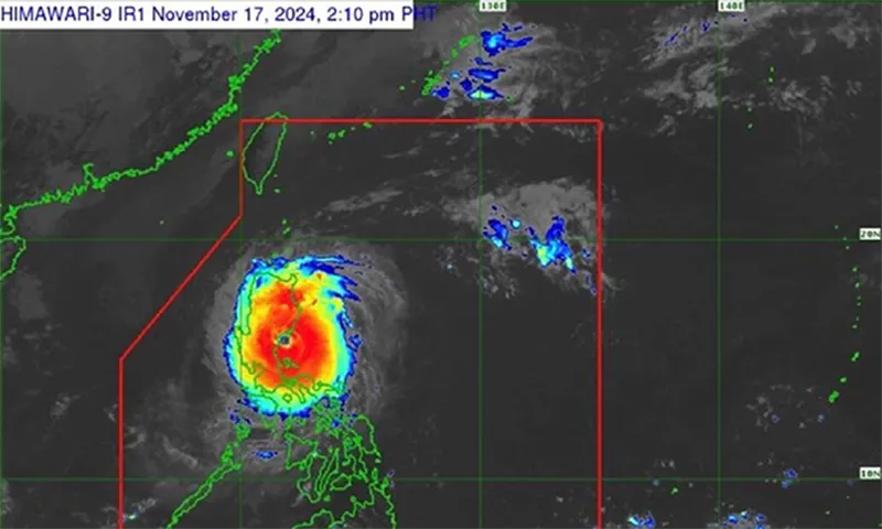 Siêu bão Man-yi là 1 trong 5 siêu bão mạnh nhất hành tinh vào Philipines, hơn nửa triệu người sơ tán