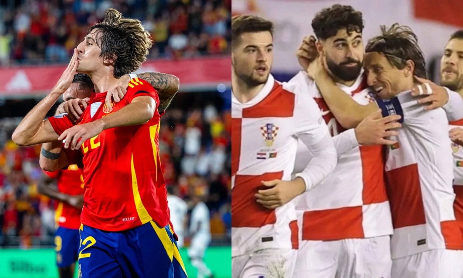 Kết quả Nations League 19/11: Tây Ban Nha thắng kịch tính Thụy Sĩ | Sao Man City giải cứu Croatia 