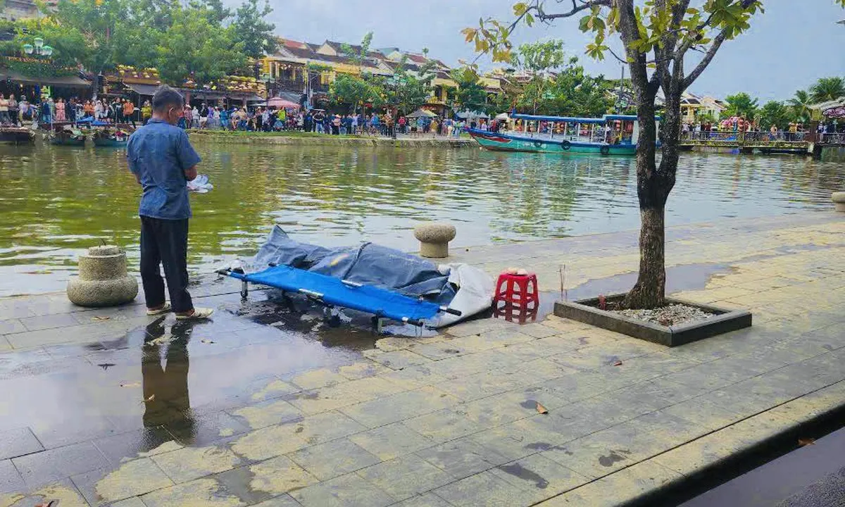 Tìm thấy thi thể nghi người nước ngoài nổi trên sông ở Hội An