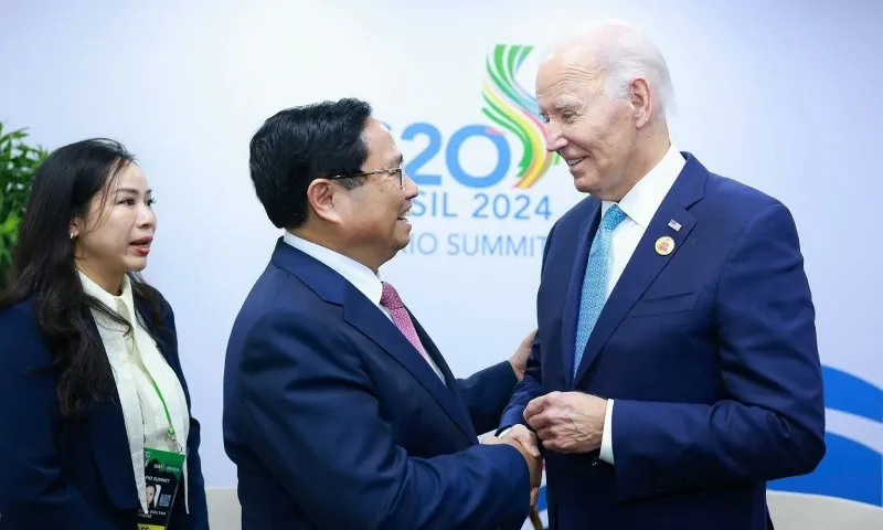 Thủ tướng Phạm Minh Chính gặp Tổng thống Mỹ Joe Biden và Tổng Bí thư Tập Cận Bình tại G20