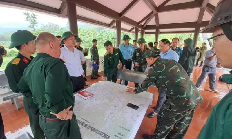 Khen thưởng lực lượng cứu nạn vụ rơi máy bay Yak-130