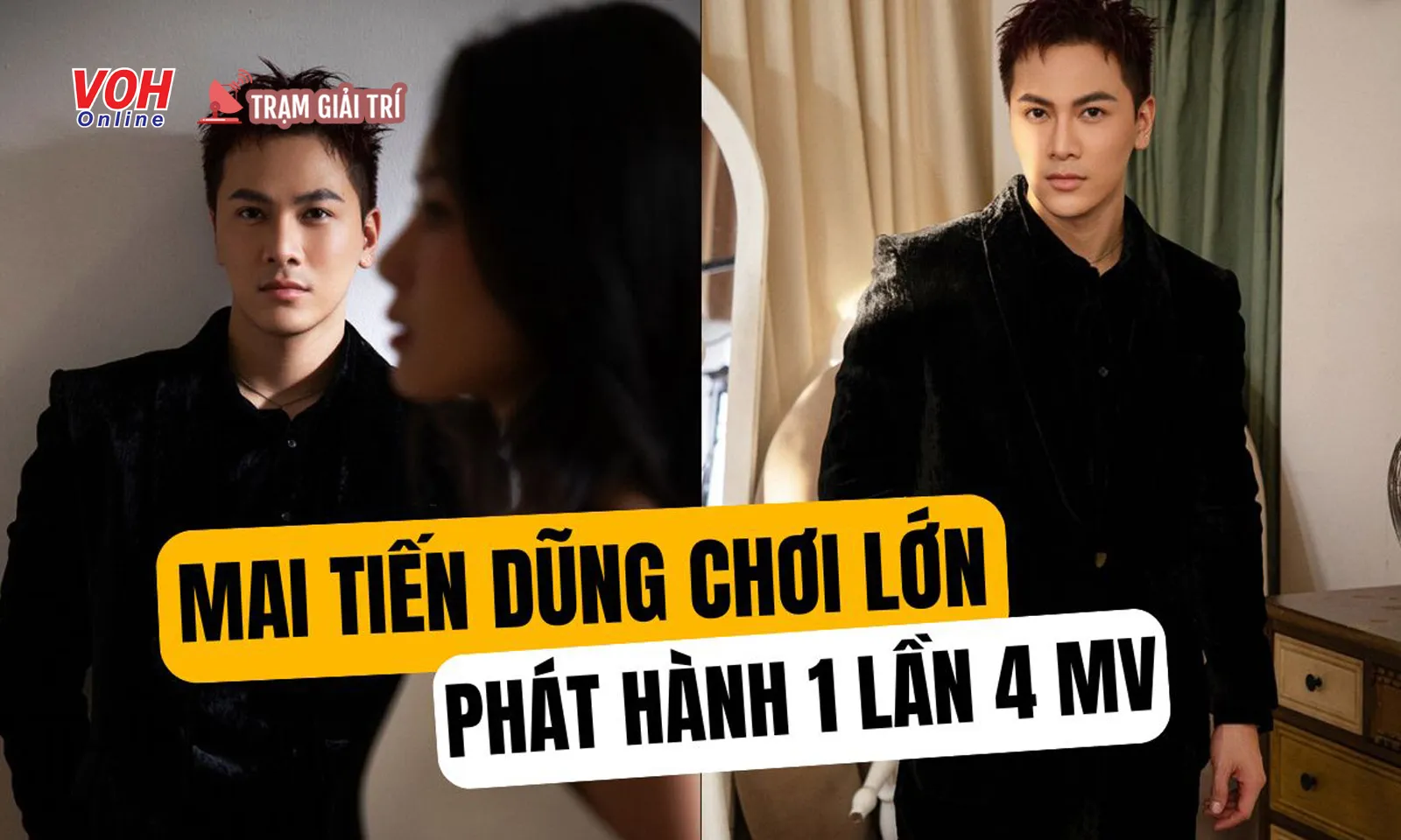 Mai Tiến Dũng chơi lớn, làm một hơi 4 MV cho EP Thất Tình Toàn Tập