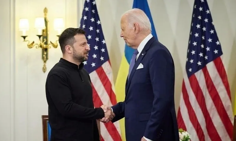 Tổng thống Joe Biden thúc đẩy xóa 4,7 tỷ USD nợ cho Ukraine trước khi rời nhiệm sở