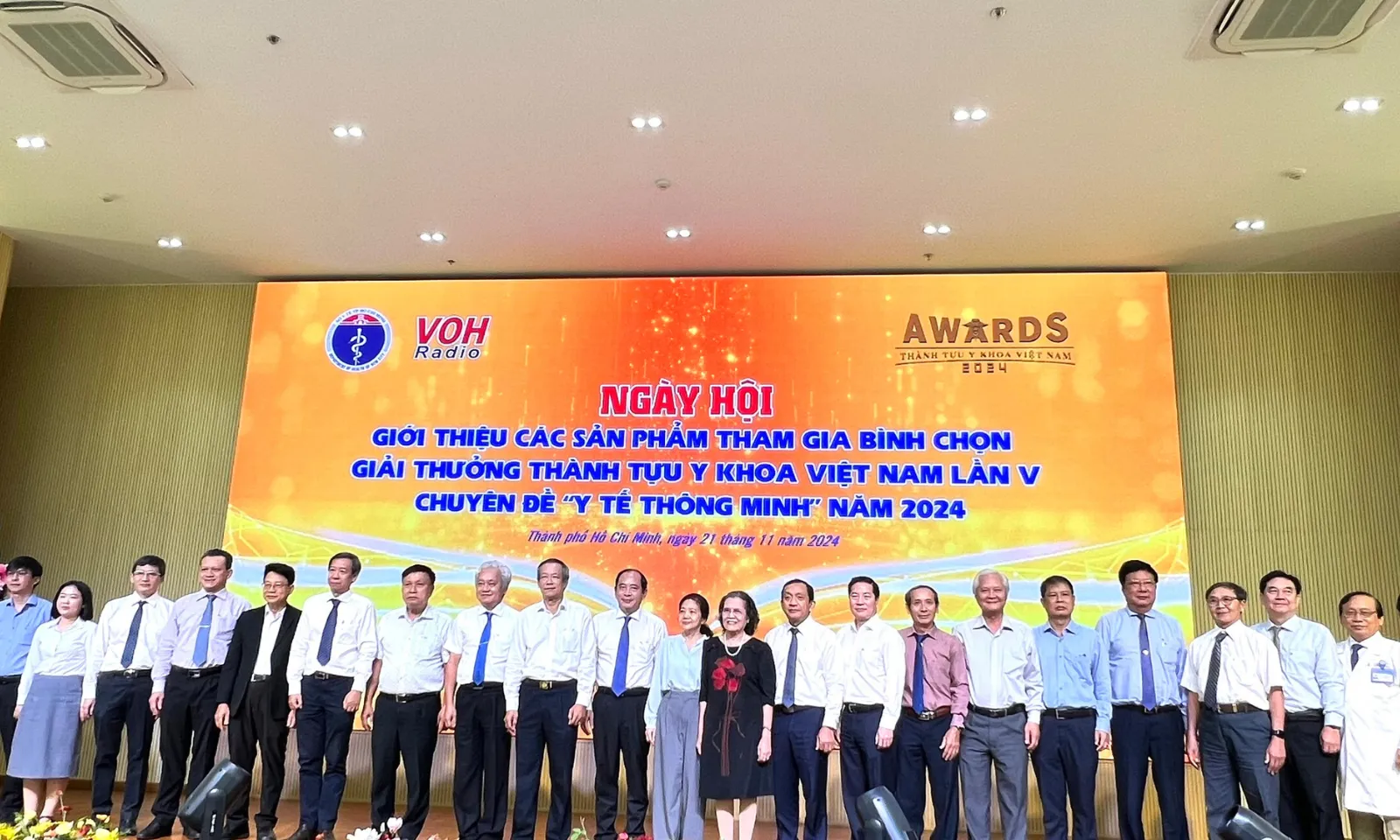 Ngày hội công trình khoa học tham gia Giải thưởng Thành tựu Y khoa Việt Nam 2024