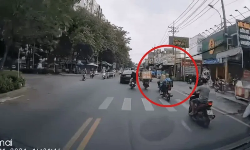 Lời khai của nam thanh niên đạp ngã người chở hàng giữa phố