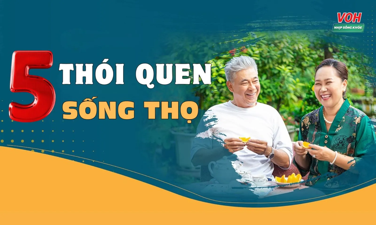 5 thói quen giúp sống thọ 100 tuổi