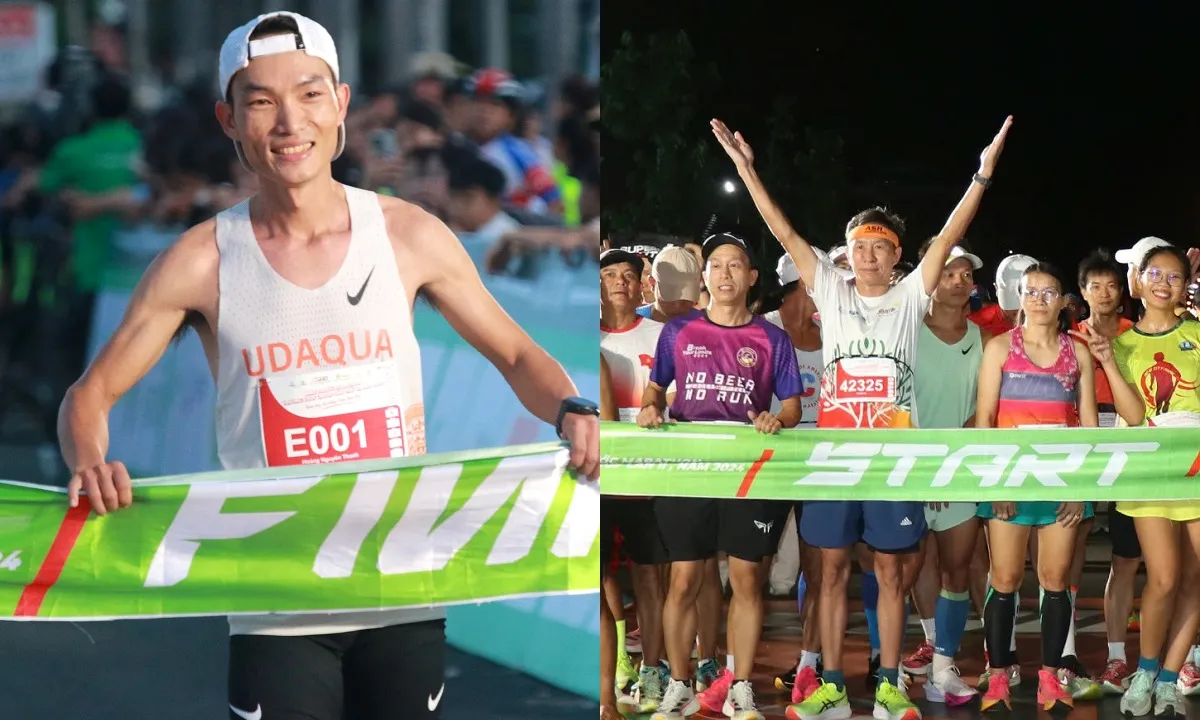 Hoàng Nguyên Thanh lần thứ 2 liên tiếp vô địch Giải chạy Bình Phước marathon