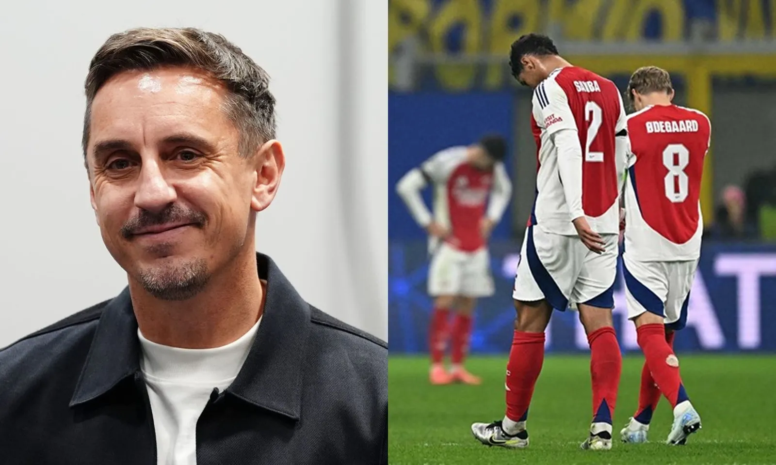 Gary Neville: Arsenal không có cơ hội giành chức vô địch Ngoại hạng Anh 