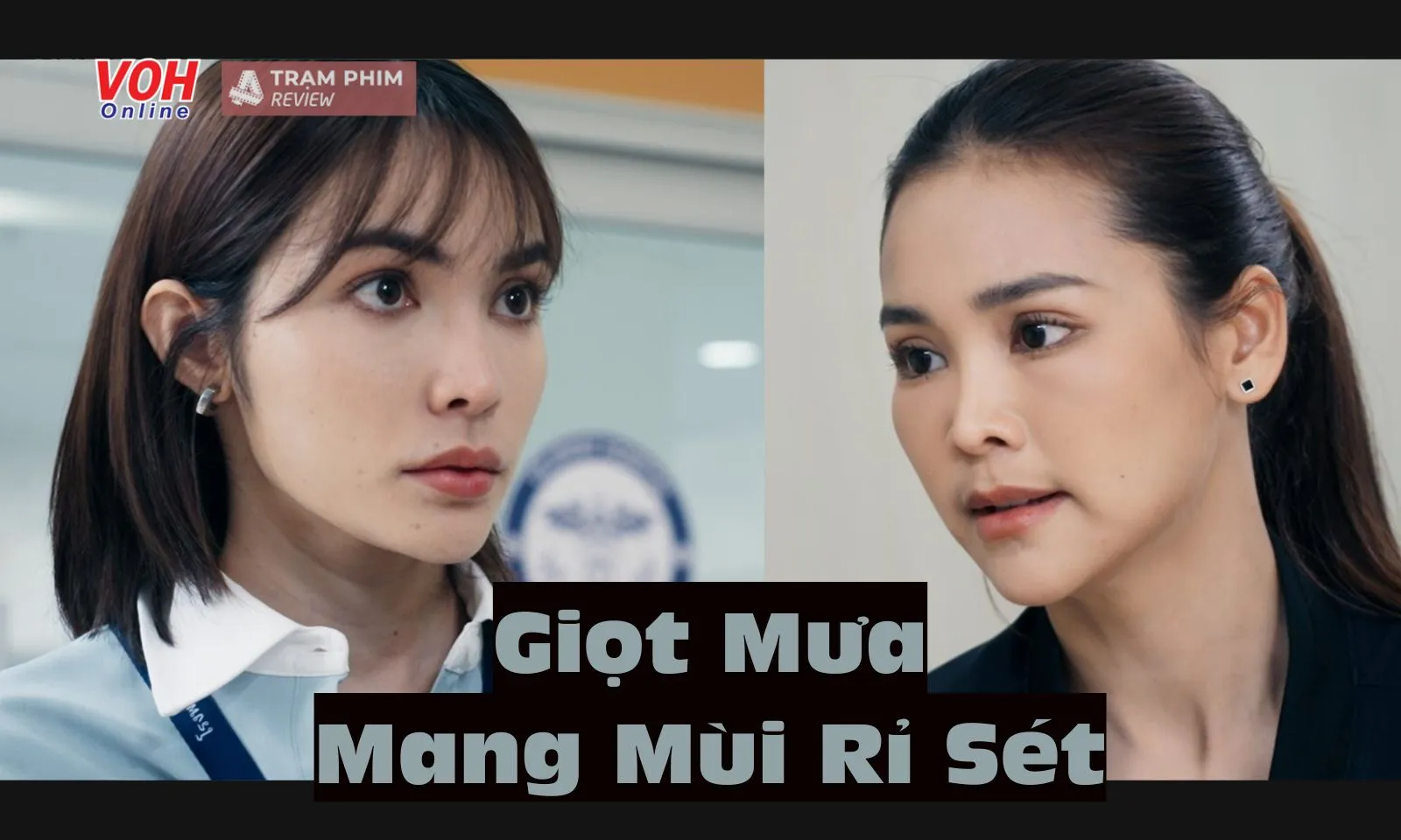 Review Giọt Mưa Mang Mùi Rỉ Sét: bách hợp nhưng là hình sự, giật gân