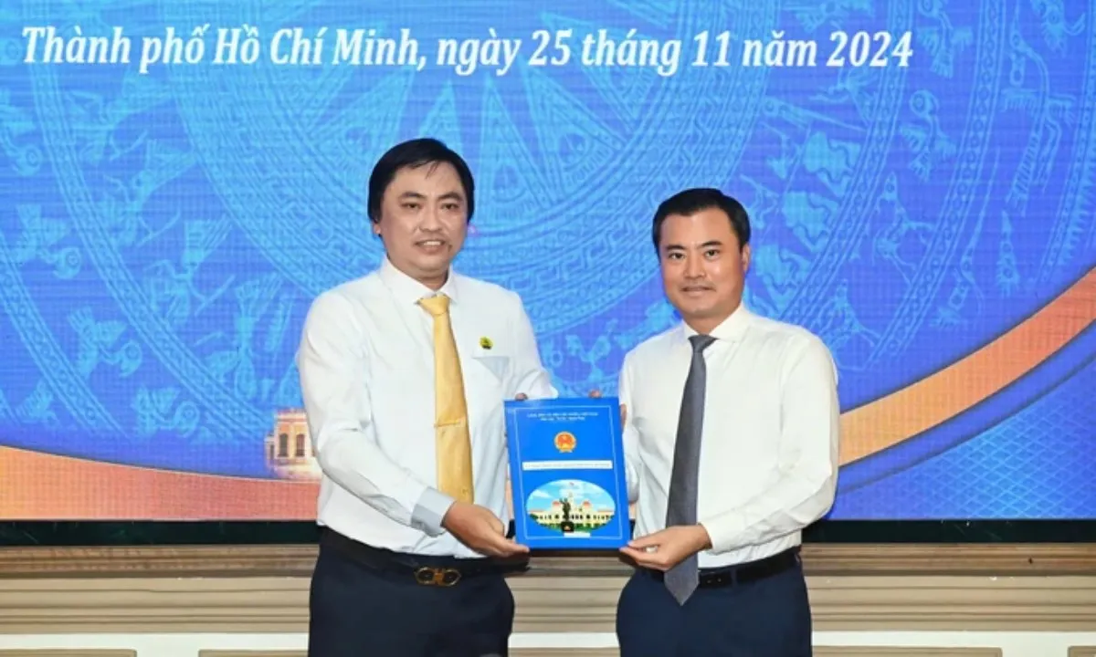 Ông Lê Công Phương làm giám đốc công ty TNHH MTV Môi trường đô thị TPHCM