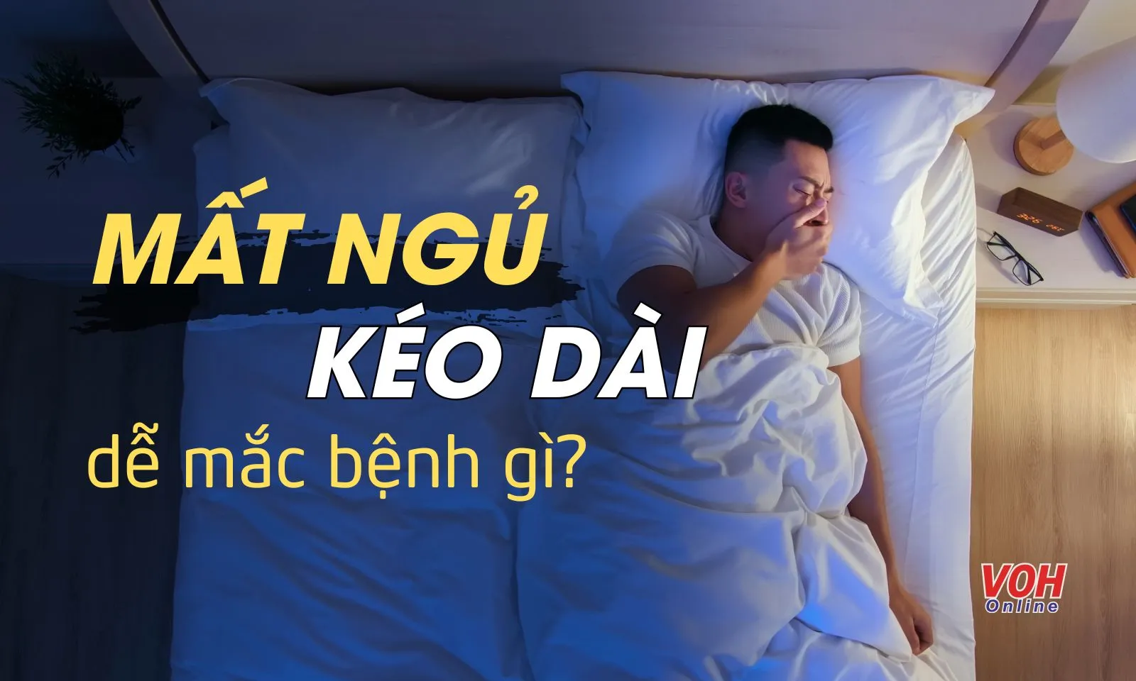 Mất ngủ kéo dài làm tăng nguy cơ mắc bệnh gì?