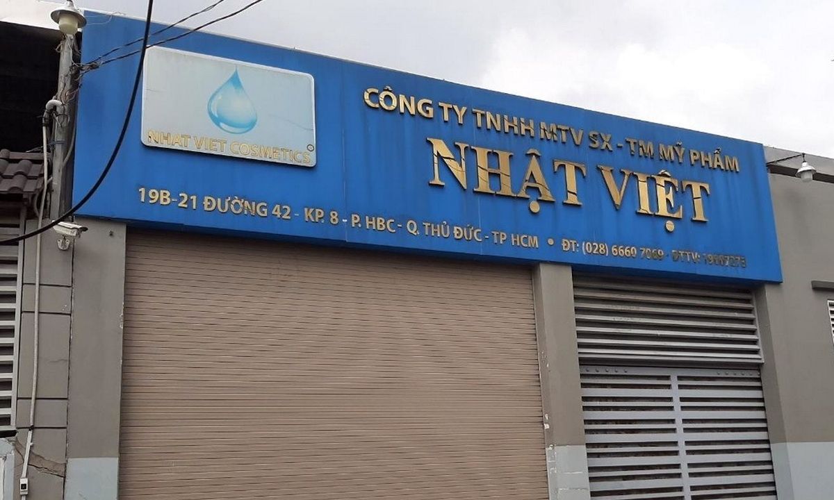 TPHCM: Xử phạt Công ty Nhật Việt do vi phạm sản xuất mỹ phẩm