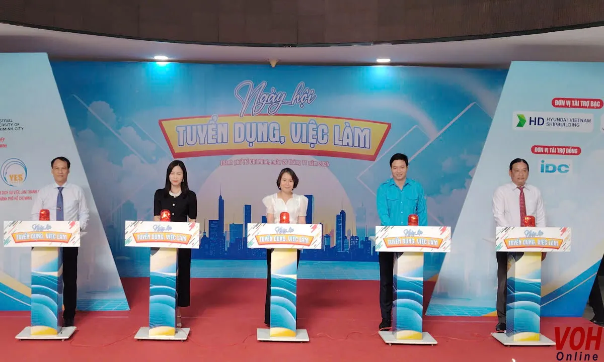 Hơn 7.000 vị trí việc làm hấp dẫn tại “Ngày hội tuyển dụng việc làm năm 2024