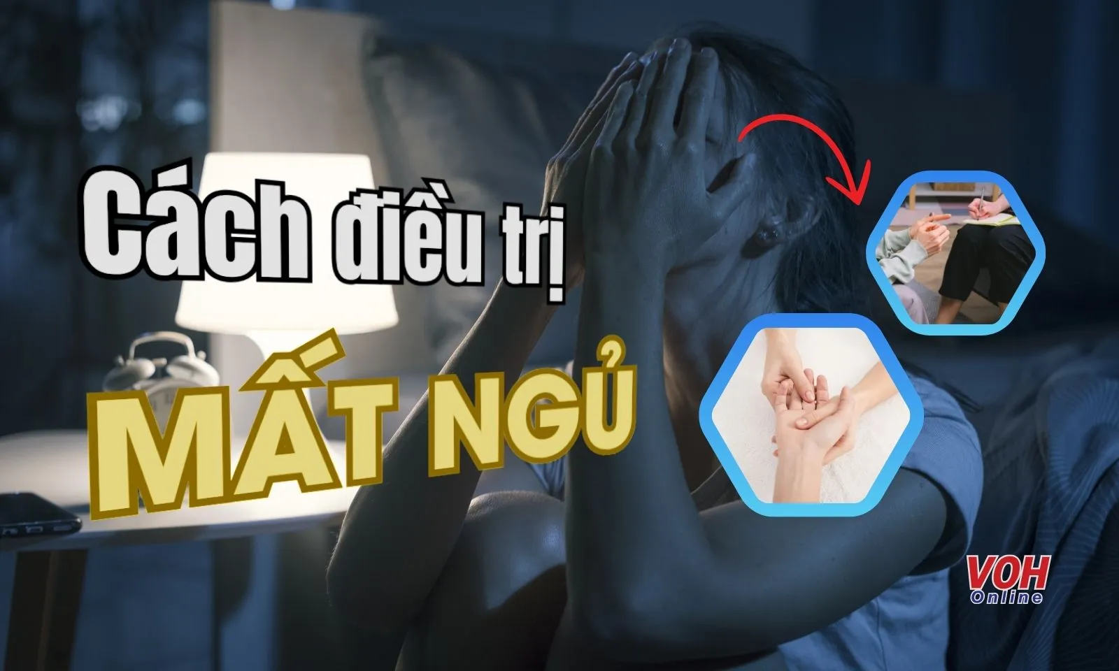 Bấm huyệt, tư vấn tâm lý có điều trị mất ngủ không?