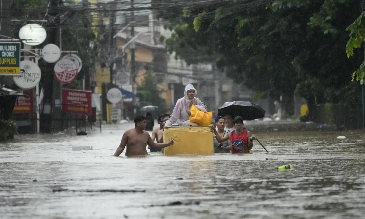 GDP quý 4 của Philippines bị ảnh hưởng tiêu cực bởi mưa lũ