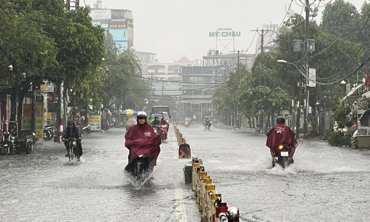 Thời tiết ngày 2/12: Nam Bộ và Tây Nguyên mưa rào và dông