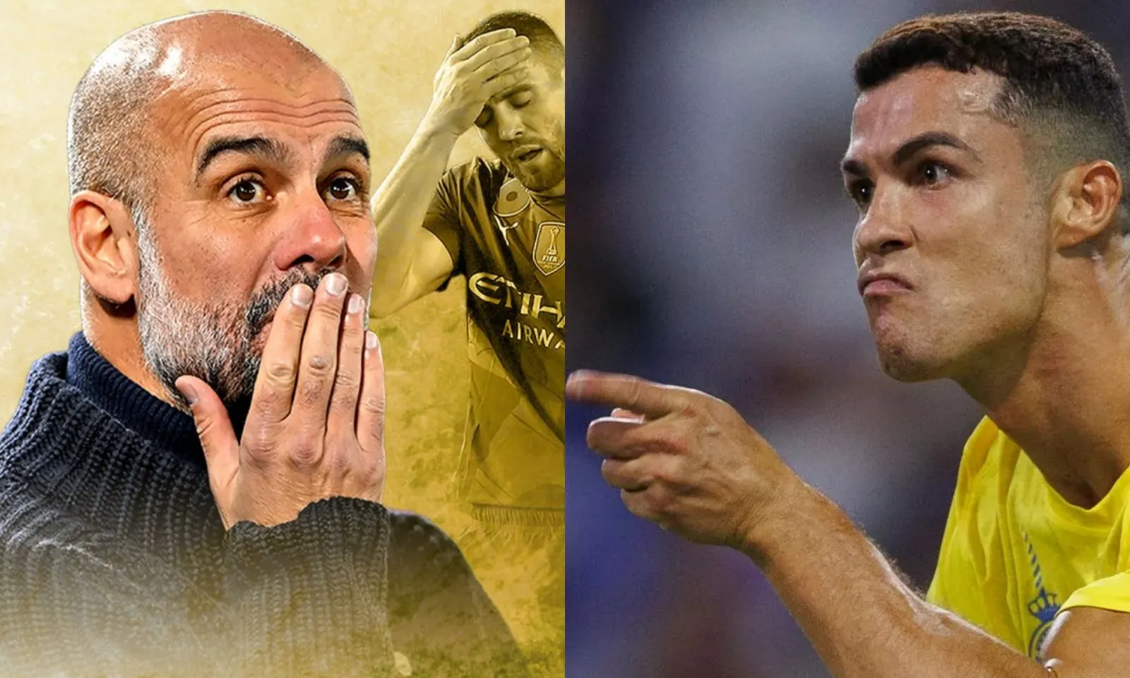 Pep lao dốc vì cà khịa Ronaldo, bước theo vết xe đổ Haaland