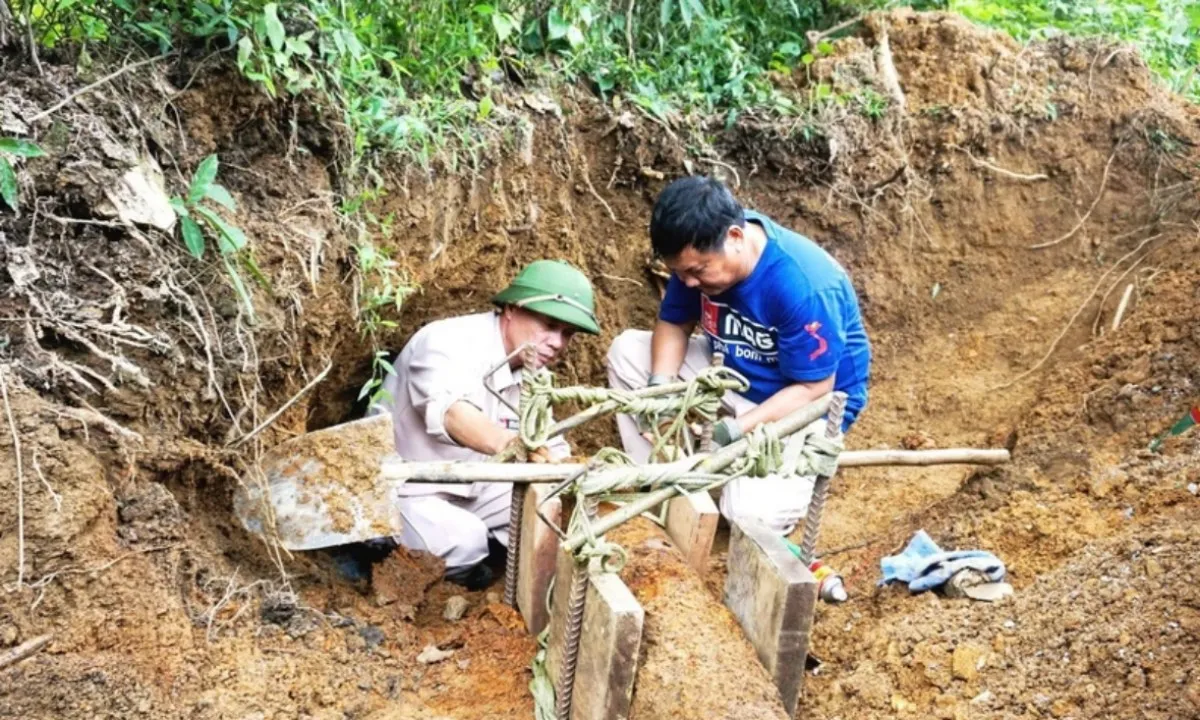 Di dời thành công quả bom hơn 100kg tại Quảng Bình