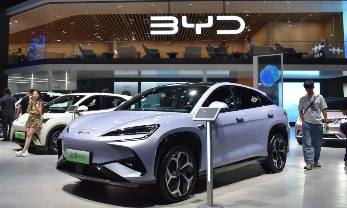 BYD vượt Ford, vươn lên top 6 thế giới