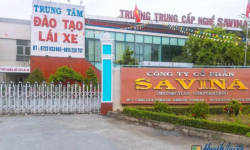 Trung tâm Đào tạo Kỹ thuật giao thông Long An và Trường Trung cấp nghề SAVINA.