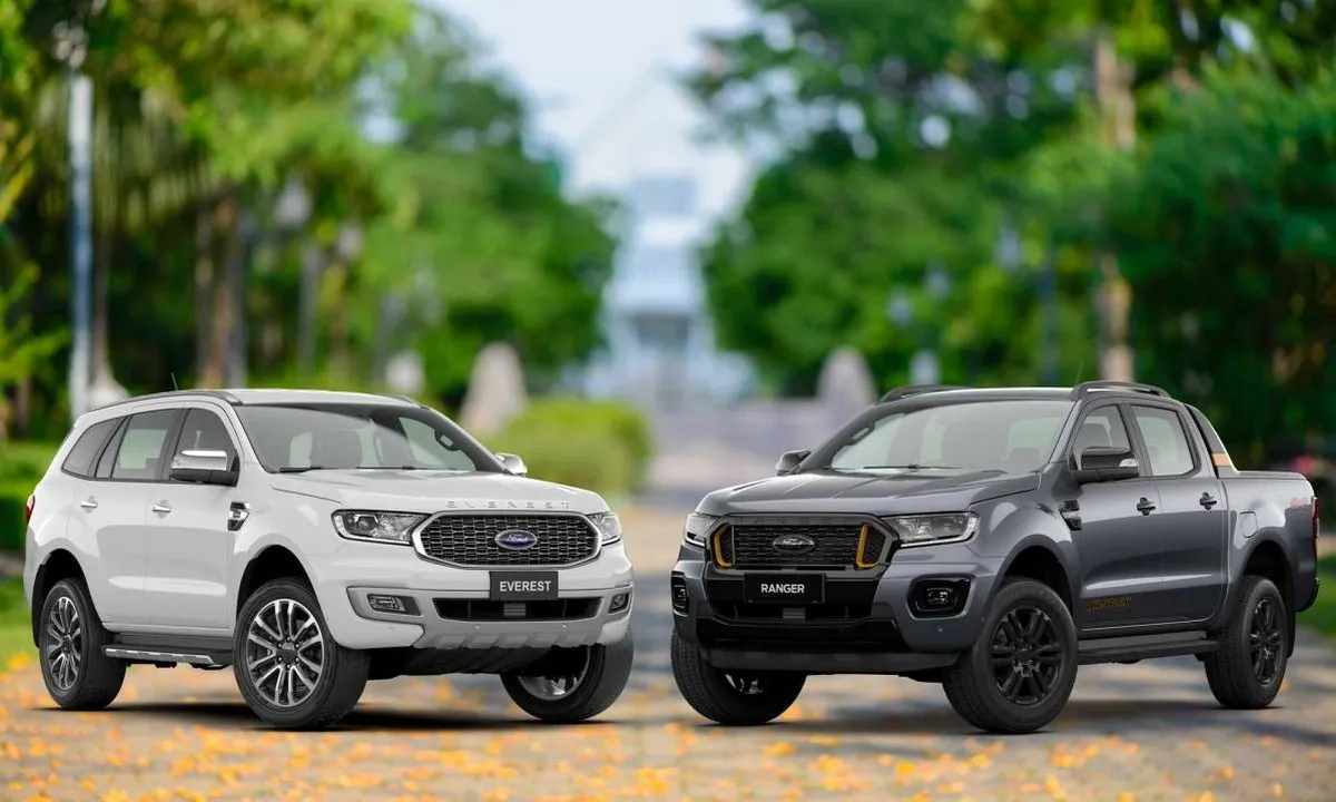 Ford Việt Nam điều chỉnh một số trang bị trên dòng xe Ranger và Everest 