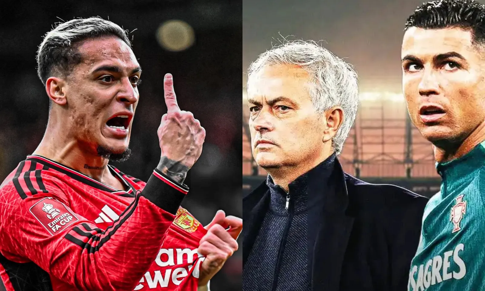 Tin chuyển nhượng 7/12: MU phũ phàng với Antony | Mourinho nói rõ đáp án phi vụ Ronaldo