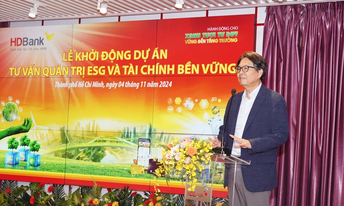 HDBank khởi động dự án “Tư vấn quản trị ESG và Tài chính bền vững” cùng PwC