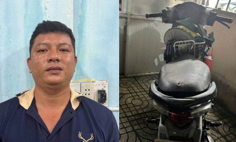 Giật dây chuyền của khách nước ngoài bị bắt sau 3 giờ