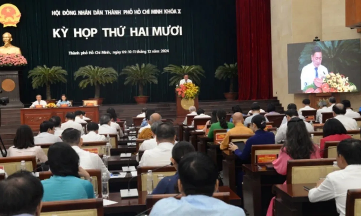 Khai mạc kỳ họp thứ 20 HĐND TPHCM: Bàn, quyết nhiều nội dung quan trọng