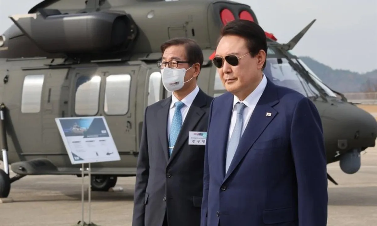 Chuyên cơ của Tổng thống Hàn Quốc cất cánh bất thường