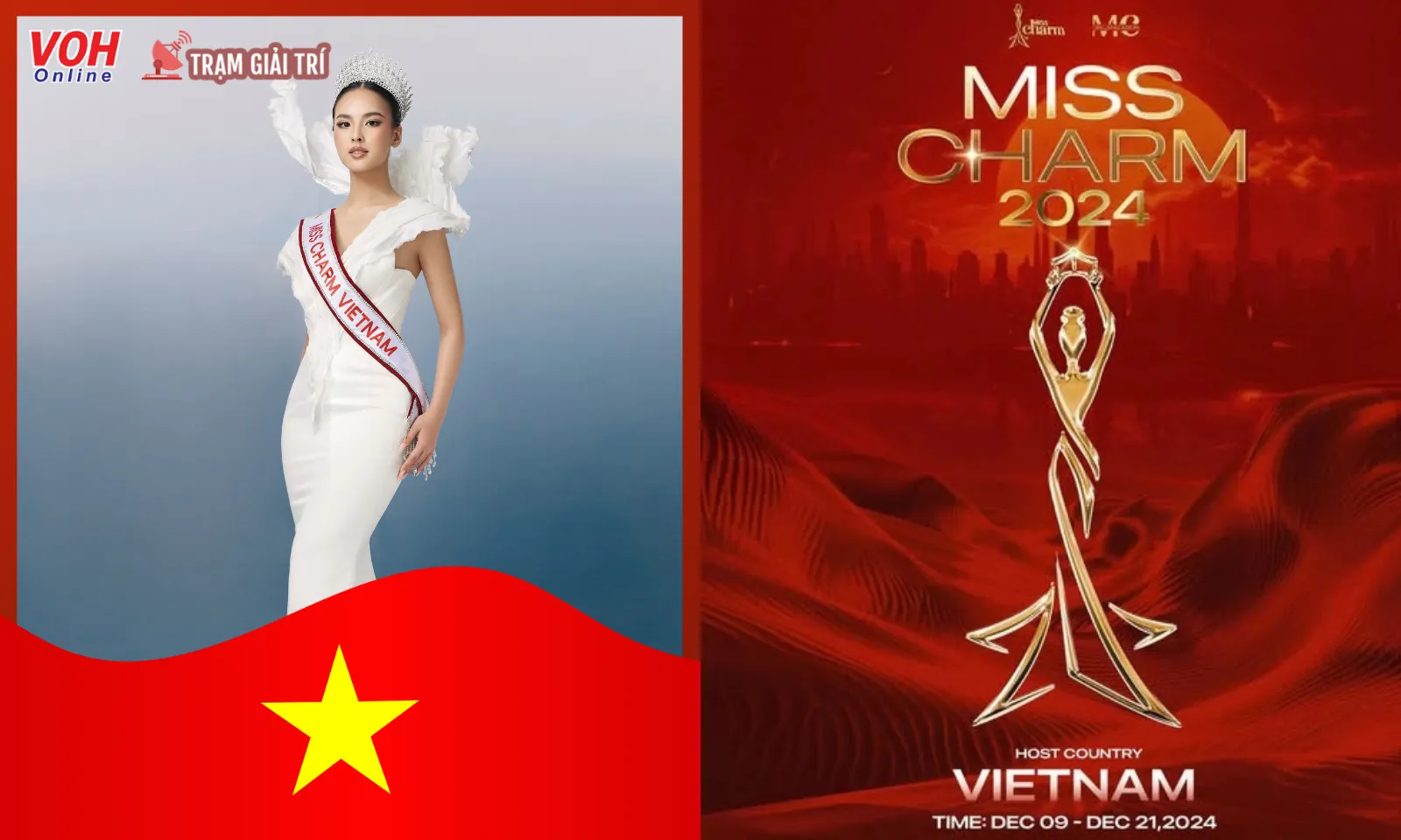 Quỳnh Nga chia sẻ lý do vắng mặt trong những ngày đầu tại Miss Charm 2024