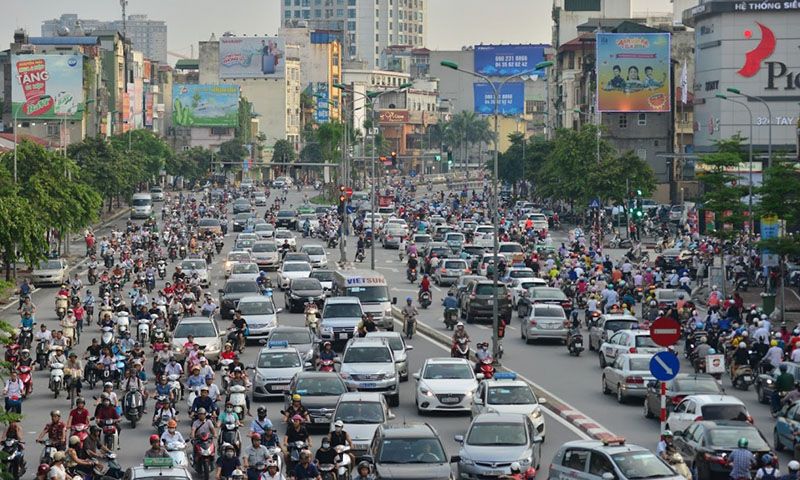 Ngày 14/1: Chỉ số ô nhiễm ở Hà Nội và TPHCM ở mức cao