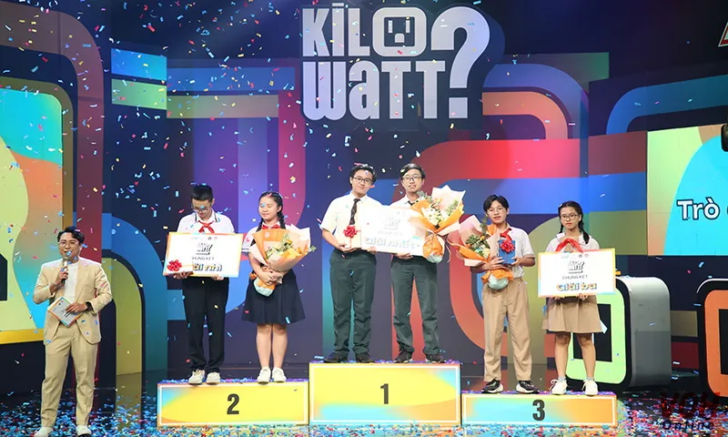 Quán quân Games show Kilowatt ? thuộc về Trường THCS Nam Sài Gòn