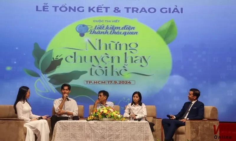 Tổng kết và trao giải cuộc thi viết “Tiết kiệm điện thành thói quen-Những chuyện hay tôi kể