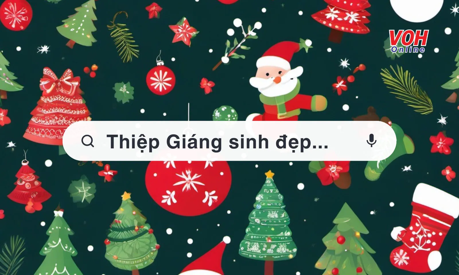 Mẫu thiệp Giáng sinh đẹp, thiệp Noel handmade độc đáo kèm lời chúc