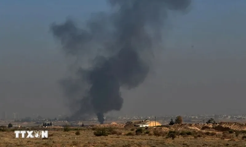 Không kích liên tiếp tại Syria gây nguy cơ rò rỉ chất độc hóa học