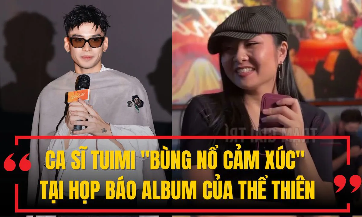 Phỏng vấn chị đẹp TUIMI tại họp báo album của Thể Thiên