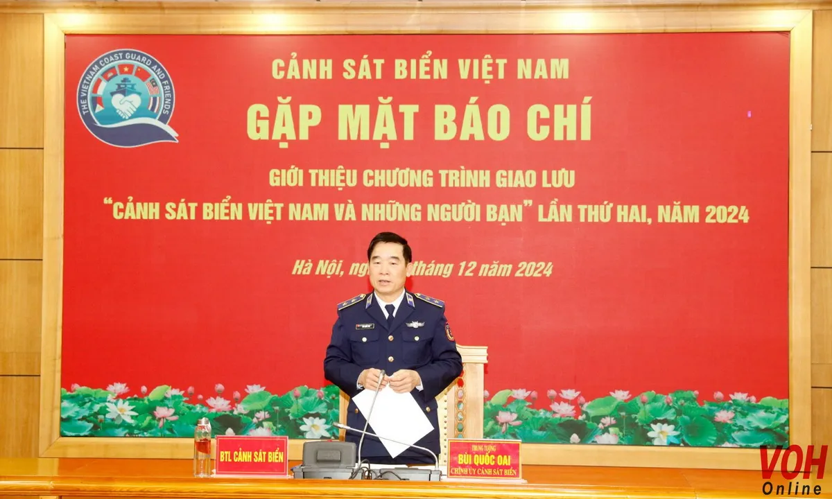 Chương trình giao lưu “Cảnh sát biển và những người bạn” 2024