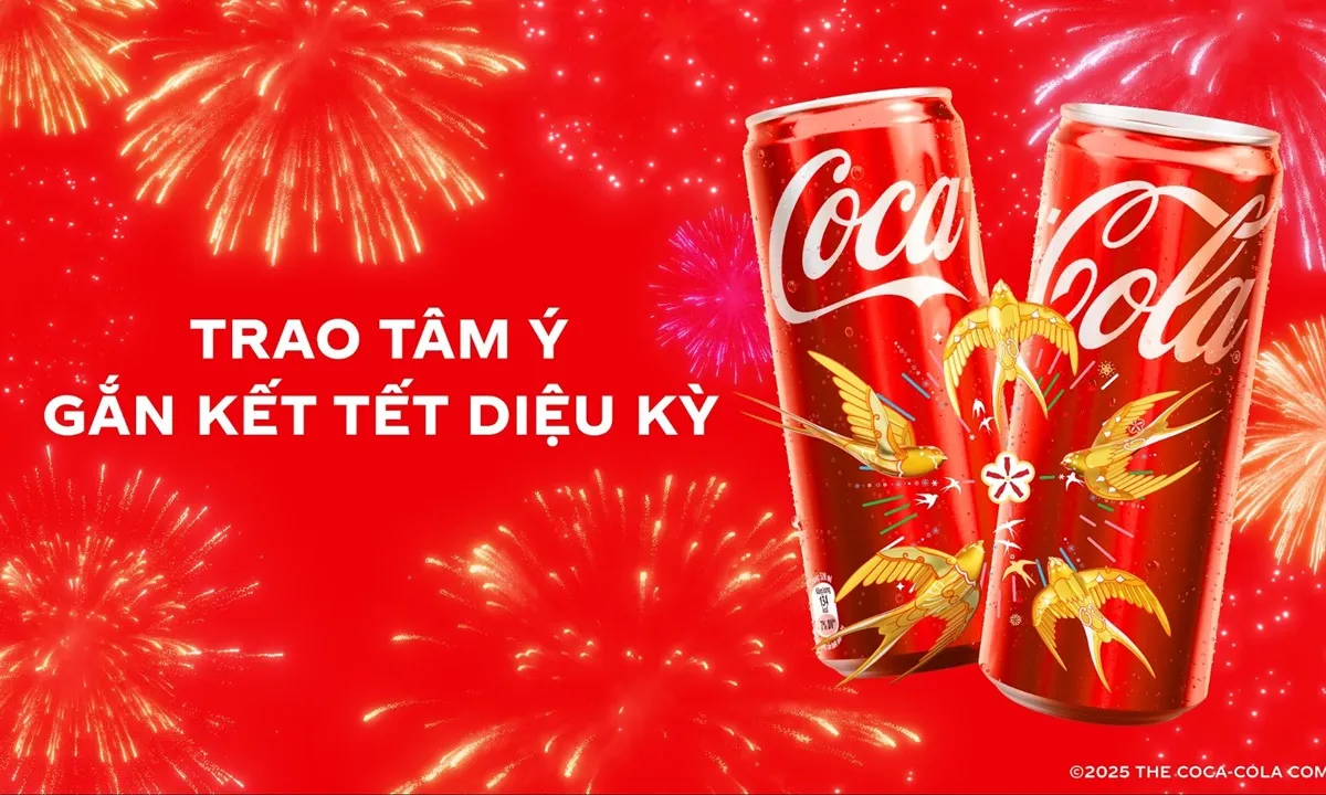 Coca-Cola khởi động chiến dịch Tết 2025: ‘Trao tâm ý, gắn kết Tết diệu kỳ’