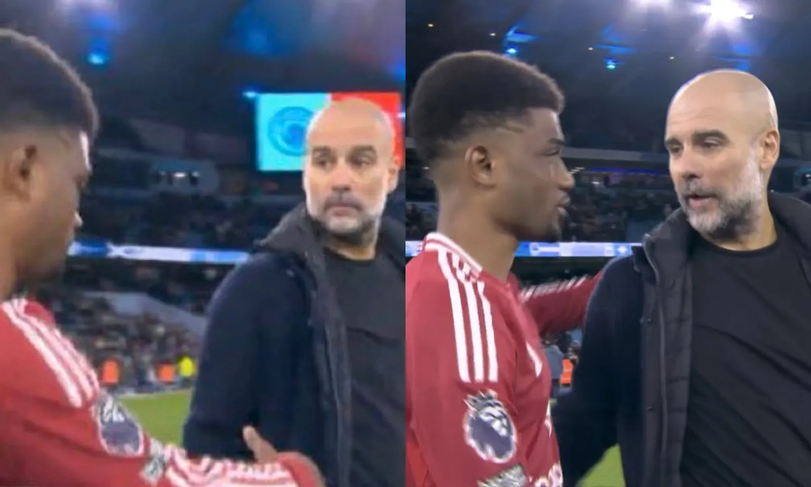 Pep Guardiola ngỡ ngàng vì hành động của Amad Diallo